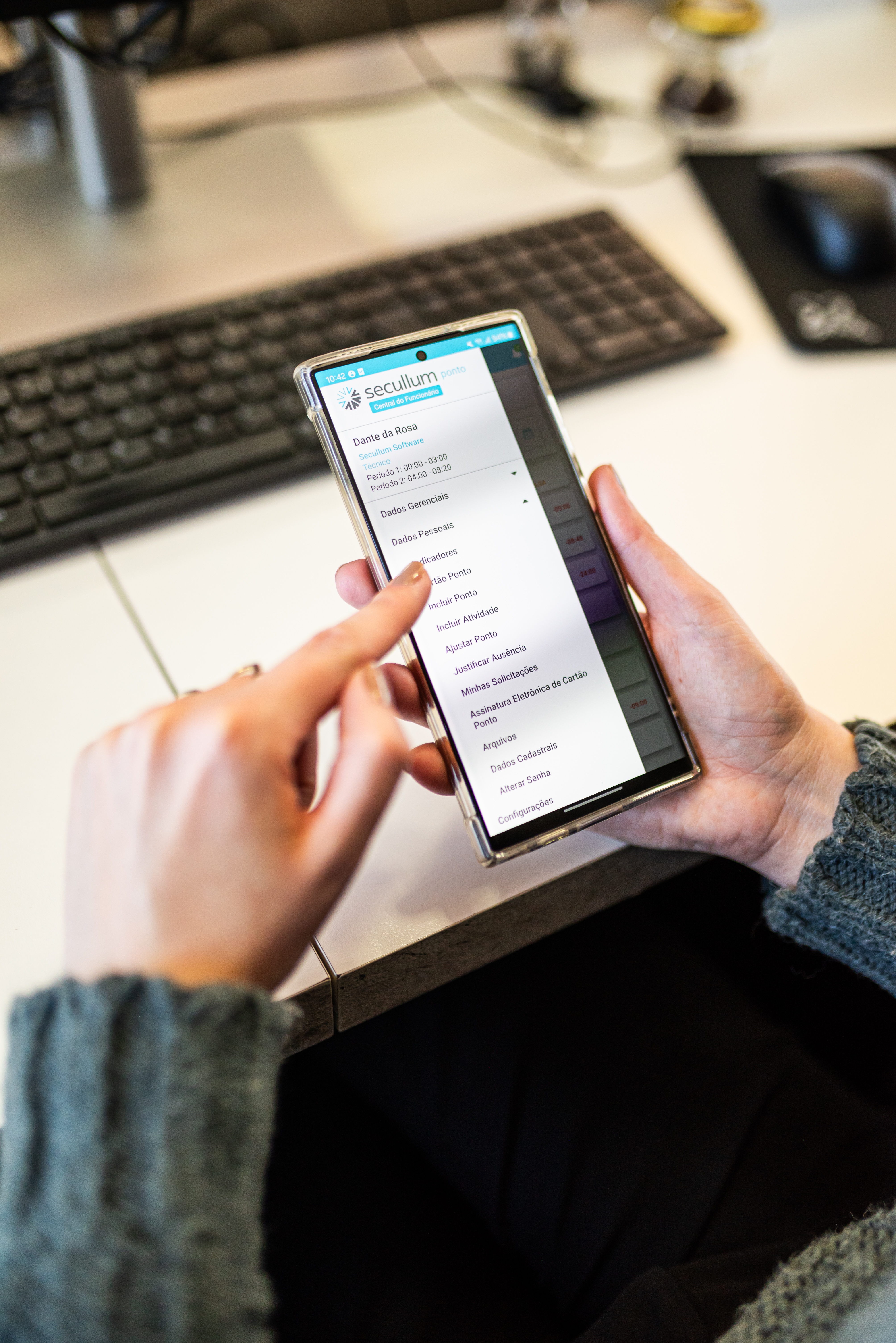 App Central do Funcionário Secullum